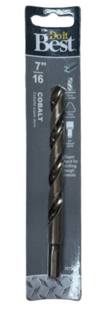 Do it Best 7/16 In. Cobalt Drill Bit 307998 Pack of 3