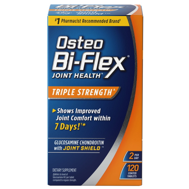 Osteo Bi-Flex Triple Strength, Glucosamine Chondroitin, Tablets, 120 Ct