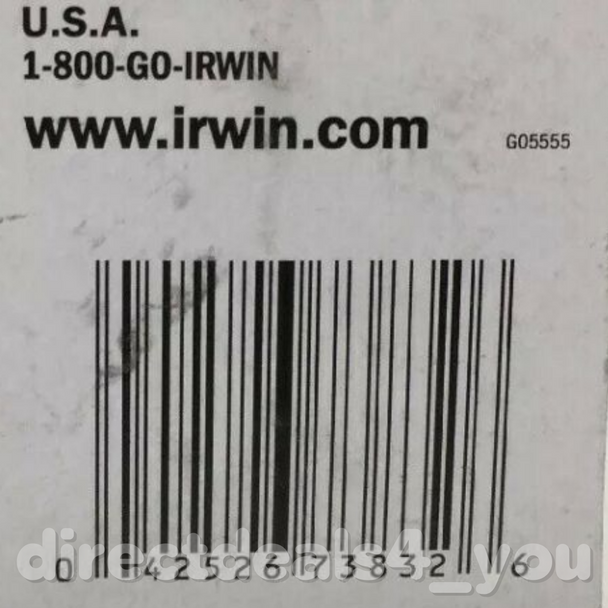 Irwin High Speed Steel 1/2" Drill Bit 73832 Pack of 3