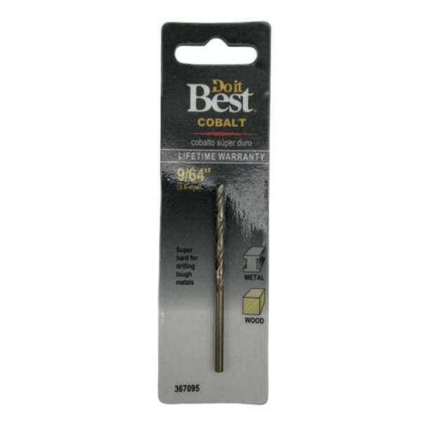 Do it Cobalt 9/64" Drill Bit (Pack of 4)