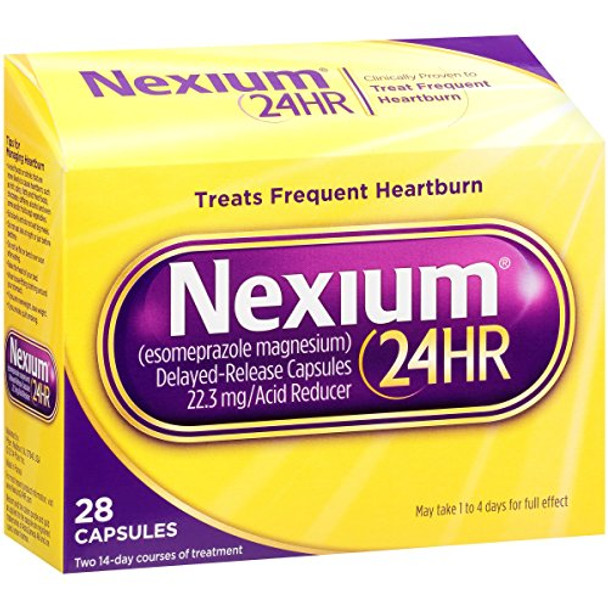 Nexium 24-Hour Delayed Release Heartburn Relief (28-Count Capsules)