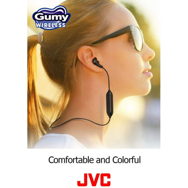 JVC Gumy Wireless In-Ear Headphones White HA-FX9BTW