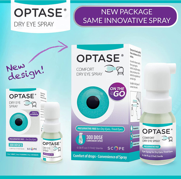 OPTASE Comfort Dry Eye Spray