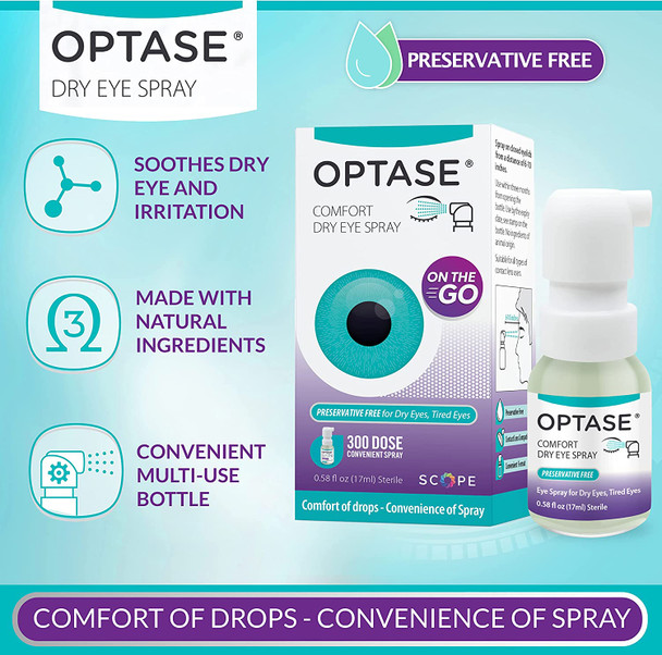 OPTASE Comfort Dry Eye Spray