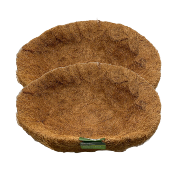 Gardman 14" Coco Liner Molded round hanging basket replacement fiber