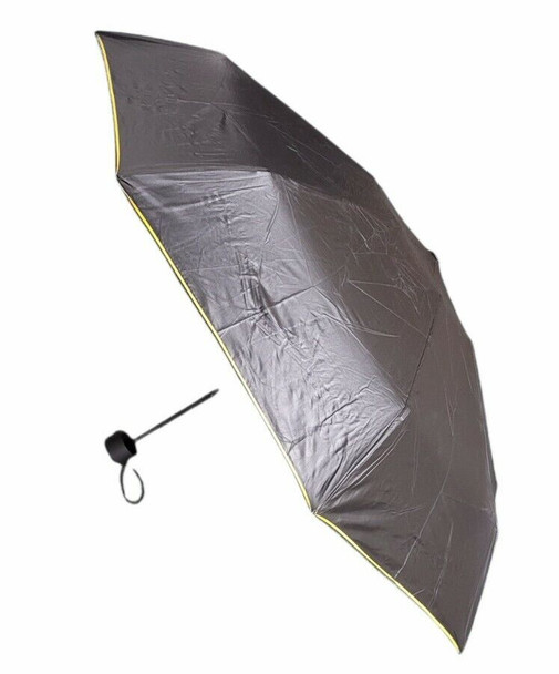 AODINI Windproof Travel Golf Umbrella Compact Folding Mini Lightweight Yellow