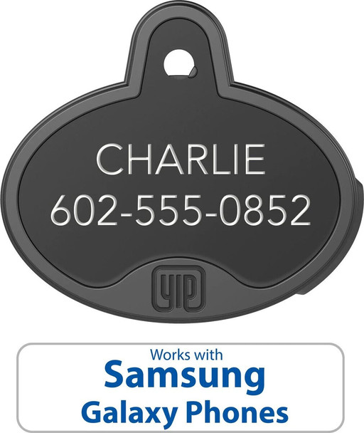 YIP Samsung Galaxy Tracking Smart Tag Black