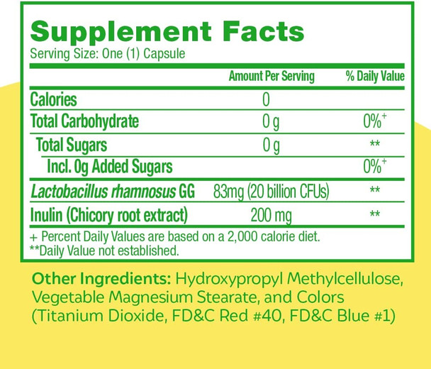 Culturelle Ultimate Strength Unisex Probiotic Supplement with 20 Billion CFUs, 30ct