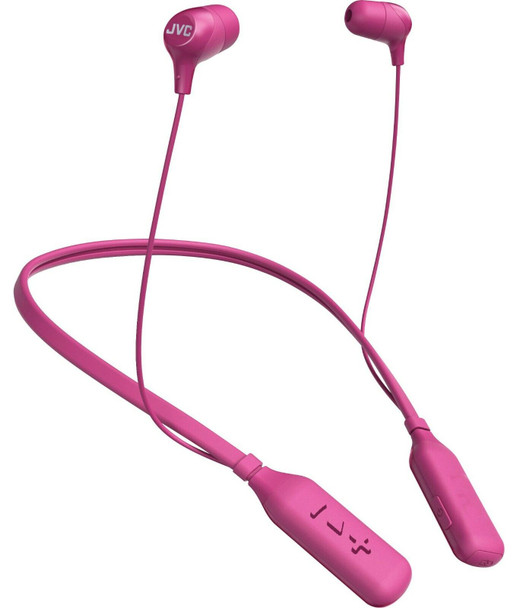 JVC HAFX39BTP Marshmallow Wireless Inner Ear Headphones PINK