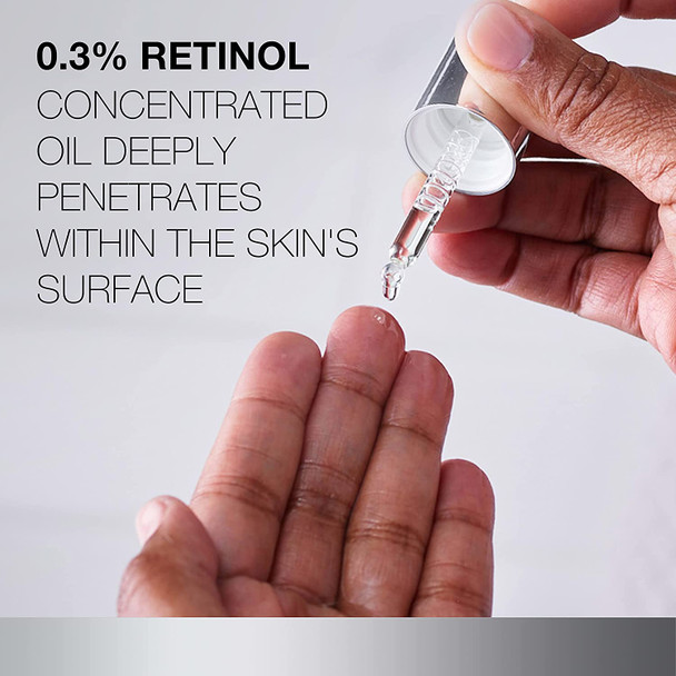 Neutrogena Rapid Wrinkle Repair Retinol Oil Facial Serum, 1.0 fl. oz