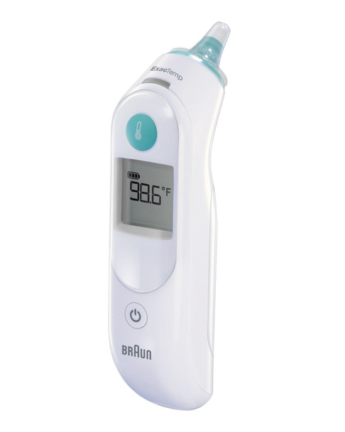 Braun ThermoScan 5 Digital Ear Thermometer, IRT6020US, White