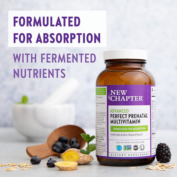 New Chapter Perfect Prenatal Multivitamin Tablets, 192 Ct