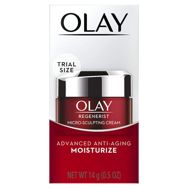 Olay Regenerist Micro-Sculpting Cream, Face Moisturizer, 0.5oz/15mL