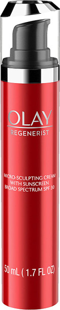 Olay Regenerist Micro-Sculpting Cream Moisturizer, SPF 30, 1.7 oz
