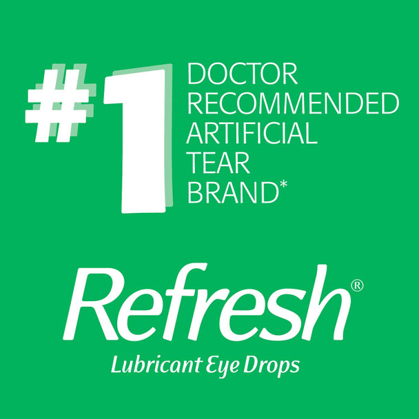 Refresh Tears Lubricant Eye Drops Preserved Tears, 1 Count, 15 mL