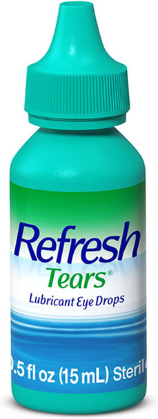 Refresh Tears Lubricant Eye Drops Preserved Tears, 1 Count, 15 mL