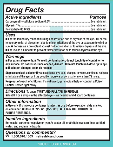 Refresh Digital PF Preservative-Free Non-Preserved Tears, 30 Single-Use Containers, 0.4 mL