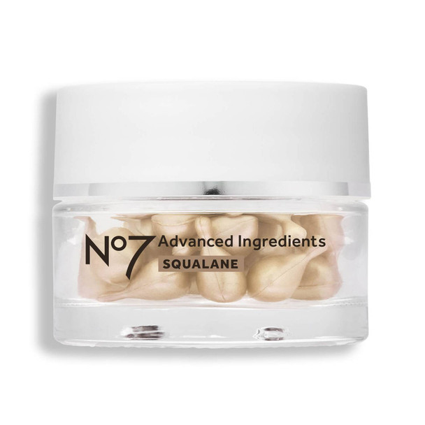 No7 Advanced Ingredients Squalane, 30 Facial Capsules