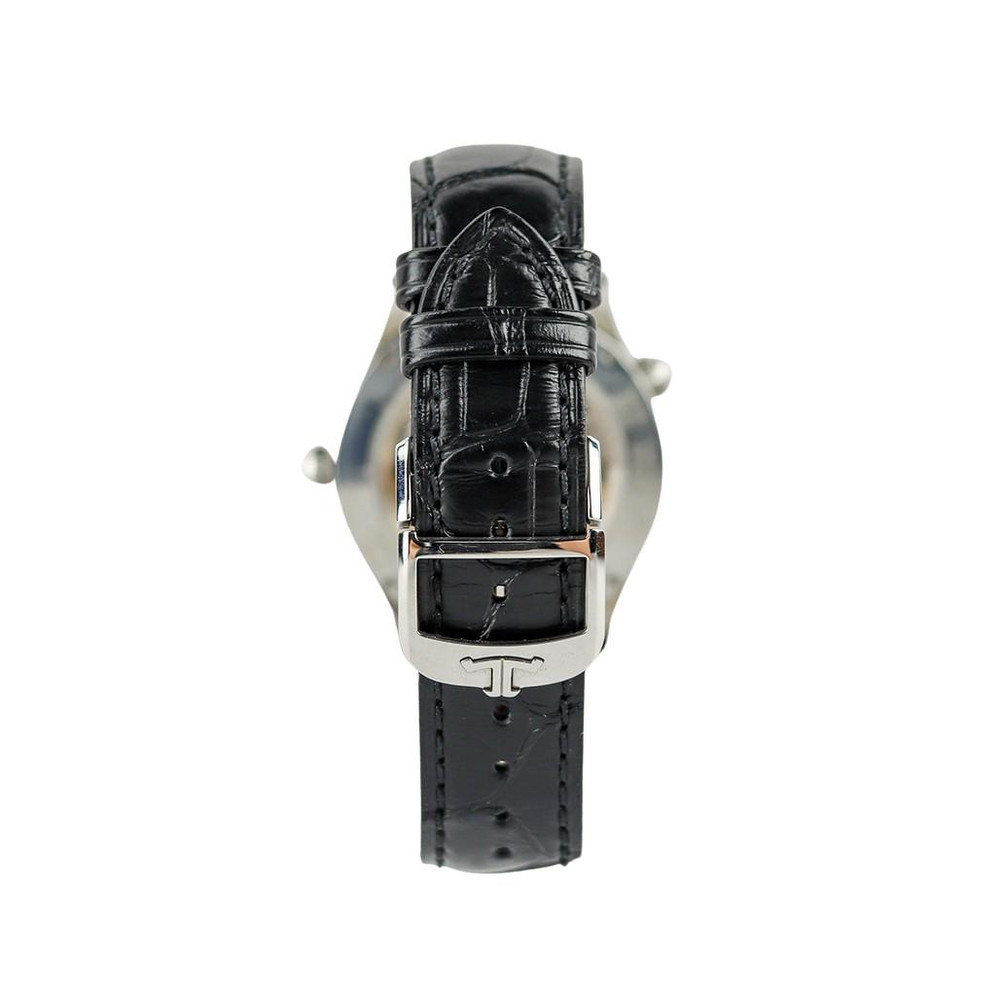 Jaeger-LeCoultre JAEGER-LECOULTRE MASTER CONTROL GEOGRAPHIC SILVER DIAL 40MM ALLIGATOR STRAP BandP