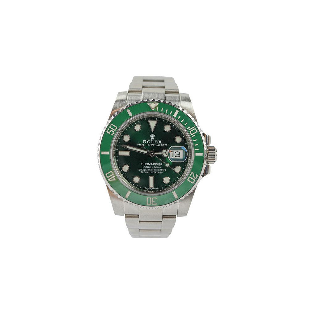 Rolex Submariner Hulk Model 116610LV Green Stainless Steel 40 mm Watch (2017)