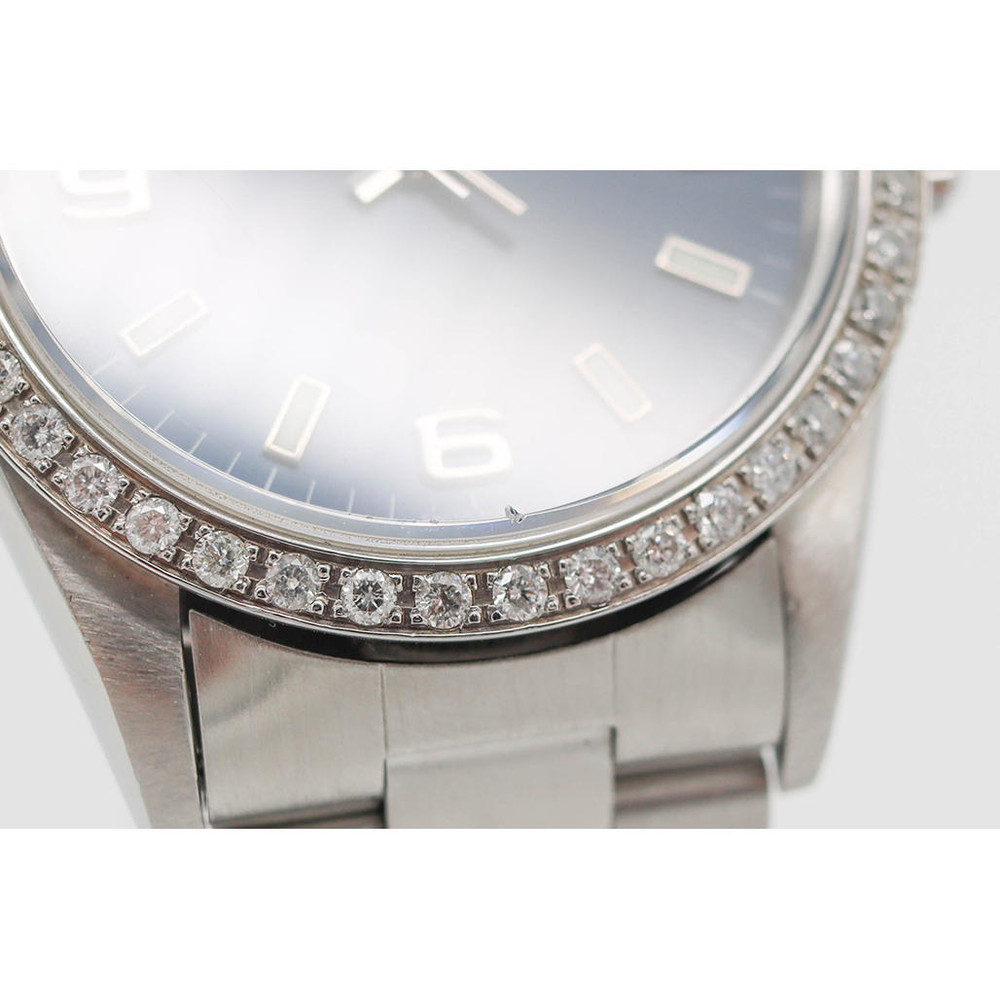 ROLEX AIR-KING MODEL 14000 BLUE ARABIC 