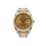 ROLEX DATEJUST MODEL 126333 FLUTED CHAMPAGNE DIAL 41MM SS JUBILEE WATCH 2020