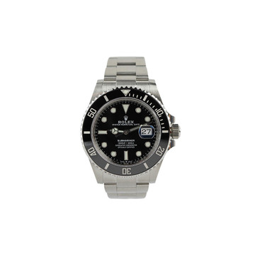 Rolex ROLEX SUBMARINER MODEL 126610LN BLACK CERAMIC BEZEL 41MM STEEL BandP 2021