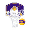 Wilson NBA Los Angeles Lakers Mini Hoop Set