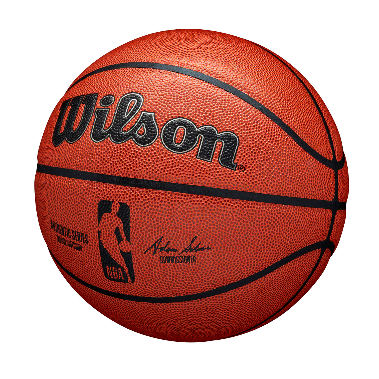 Nba Authentication Wilson NBA Authentic Series Indoor Outdoor Size 7 Basketball ...
