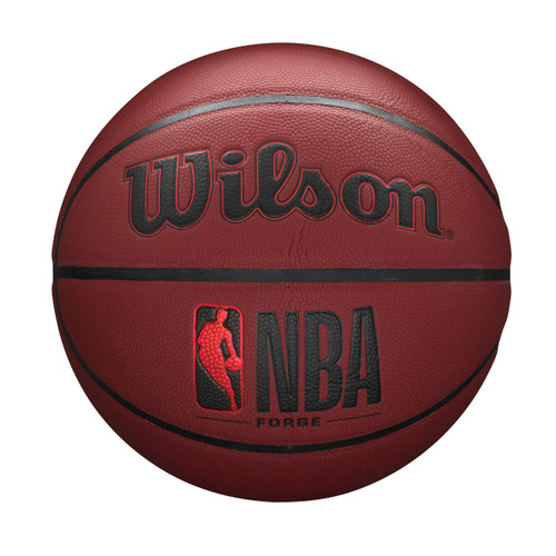 Wilson NBA Forge Indoor Outdoor Crimson Basketball - Size 5