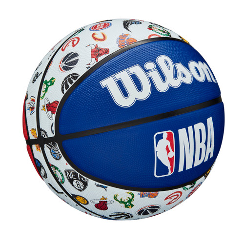 Wilson NBA All Team Outdoor Size 7 Basketball - White