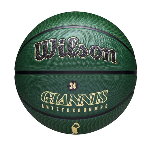 Wilson NBA Icon Giannis Antetokounmpo Outdoor Basketball - Size 7