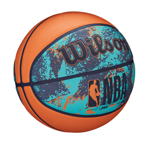 Wilson NBA DRV Plus Outdoor Size 5 Basketball - Vibe Orange