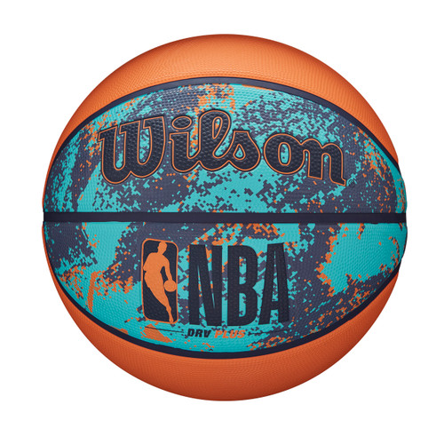 Wilson NBA DRV Plus Vibe Orange Outdoor Basketball - Size 5