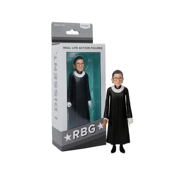 Ruth Bader Ginsburg Real Life Action Figure Doll