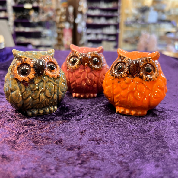 Little Ceramic Owls