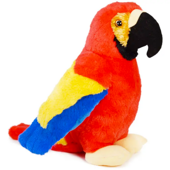 Papaya The Parrot | 12 Inch Stuffed Animal Plush