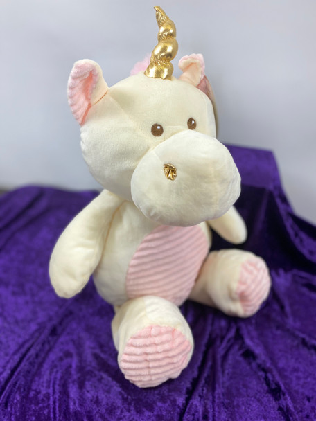 20" Plush Rattle Unicorn