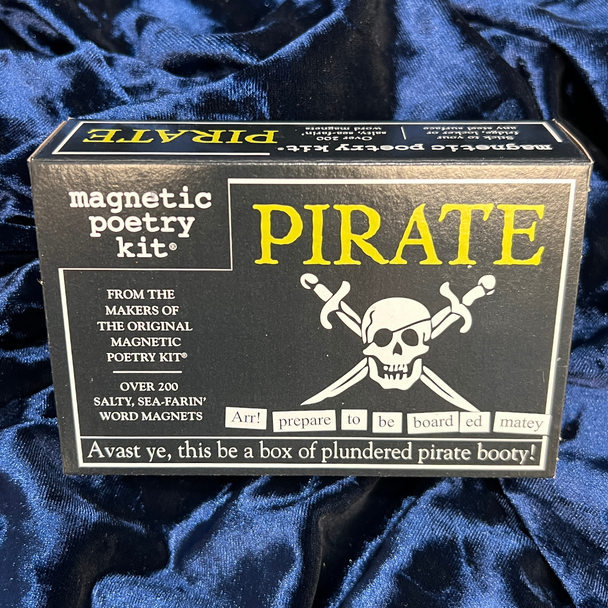 Magnetic Poetry Kit - Pirate - Front of box