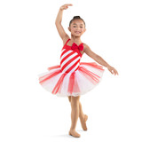 CANDY CANE CHORUS - TUTU SKIRT LOOK