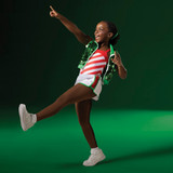 CANDY CANE CHORUS - VEST + SHORTS LOOK