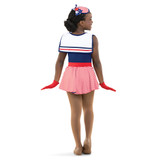 BEYOND THE SEA - PEPLUM SKIRT LOOK