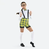 SCHOOL'S OUT - SUSPENDER SHORTS LOOK