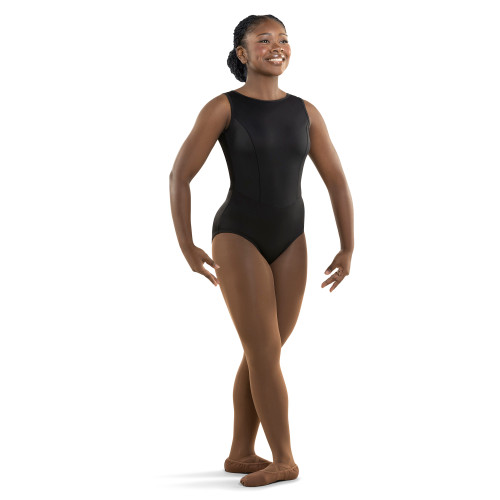 Mesh Keyhole Back Leotard