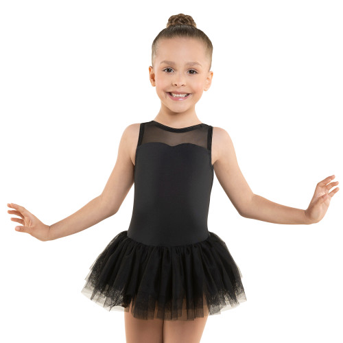 Mesh Sweetheart Tank Tutu Dress
