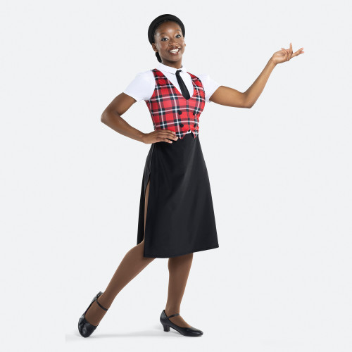 SCHOOL'S OUT - MIDI SKIRT LOOK