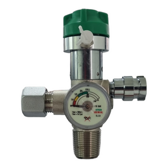 Intergrated valve with regulator (0/15 lpm)