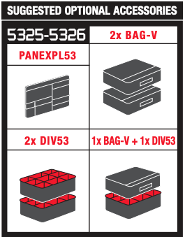 5325 - 5326 Suggeest optional accessories