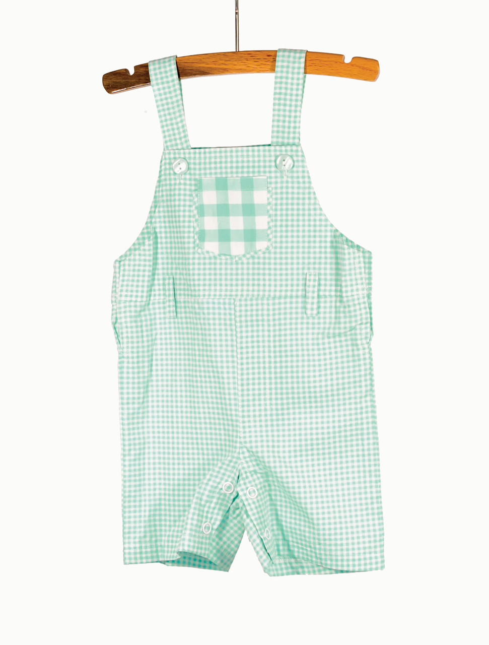 blue gingham overall dress