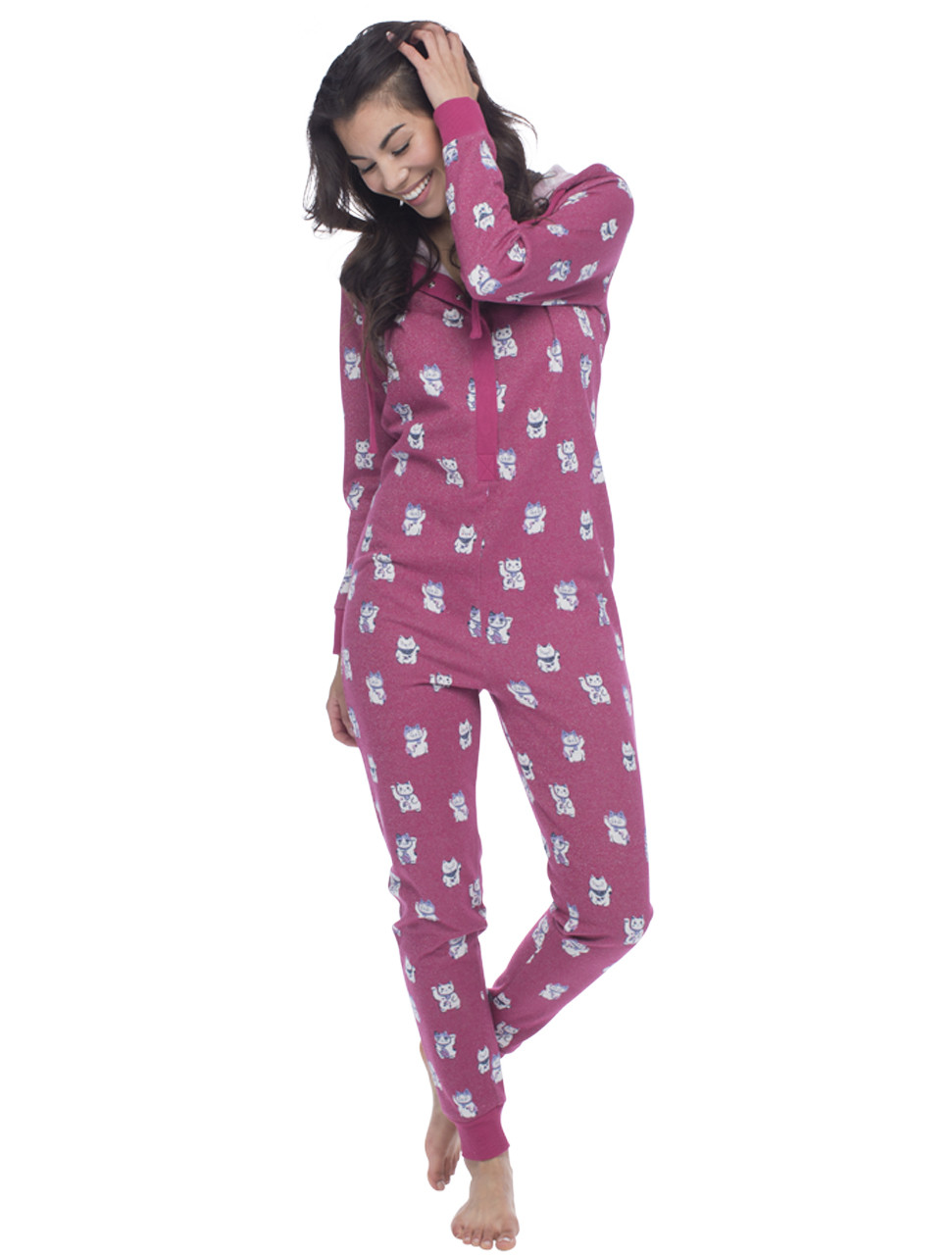 pj onesies for adults